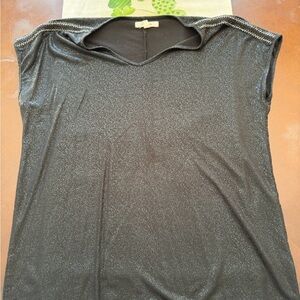 Maurices Black Shimmer Blouse